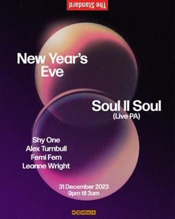 Nye: Soul Ii Soul (Live), Tiffany Calver, Femi Fem, Shy One, Leanne Wright, Alex Turnbull