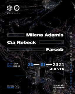 Culto & Groove Selections Pres. Milena Adamis, Farceb & Cia Rebeck At Roomie Club