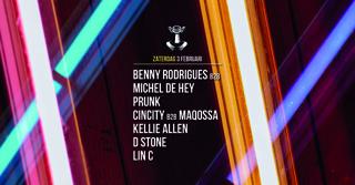 3 Feb - Thuishaven With Benny Rodrigues B2B Michel De Hey / Prunk / Cincity B2B Maqossa