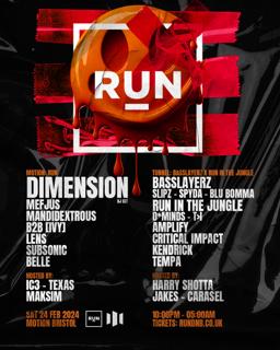 Run 2024 // Dimension + Huge Support