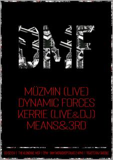 Dark Machine Funk (Day Party) With Müzmin (Live), Dynamic Forces, Kerrie (Live & Dj), Means&3Rd