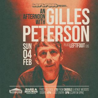 An Afternoon With Gilles Peterson