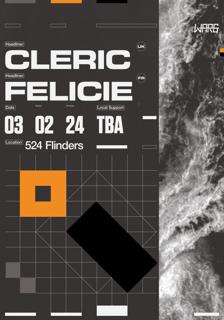 Warg Presents Cleric (Uk) And Felicie (Fr) - Byo Warehouse