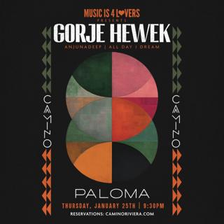Gorje Hewek [Anjunadeep - All Day I Dream] At Camino Riviera - No Cover