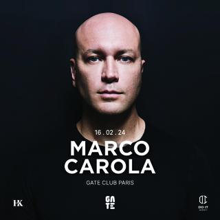 Marco Carola At Gate Club Paris