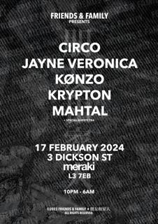 Friends & Family Presents: Circo