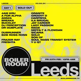 Boiler Room: Leeds | Day 1