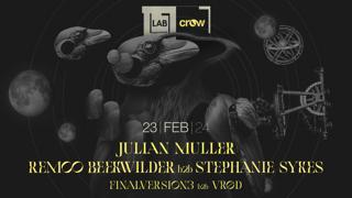 Crow Techno Club With Julian Muller, Stephanie Sykes B2B Remco Beekwilder