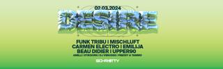 Desire With Funk Tribu, Mischluft, Carmen Electro, Emilija, Beau Didier, Upper90