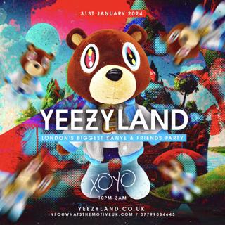 Yeezyland - The Uk'S Biggest Kanye & Friends Party