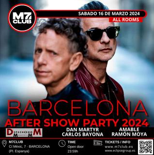 Depeche Mode - After Show Party 2024 [Dan Martyr, Carlos Bayona, Amable & Ramón Moya]