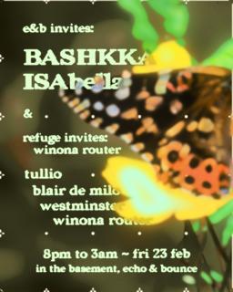 Refuge Presents. Isabella & Bashkka
