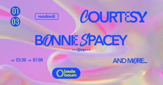 Club — Courtesy (+) Bonnie Spacey Live (+) More