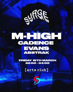 Surge Recordings Presents M-High W/5D