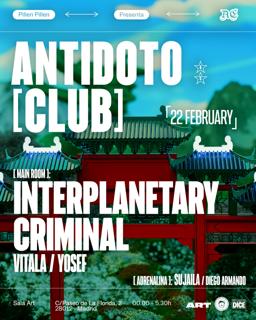 Antídoto Club: Interplanetary Criminal