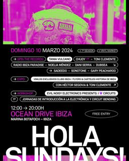 [Free Entry] Vinyl Market Hola Sundays! Ibiza 7º Season