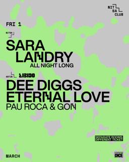 Nitsa: Sara Landry All Night Long / Astin | Libido: Dee Diggs · Eternal Love · Pau Roca & Gon