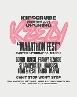 Kiesgrube Season Opening 2024 - 'Marathon Fest'