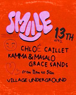 Smiile: Chloé Caillet, Kamma & Masalo, Grace Sands