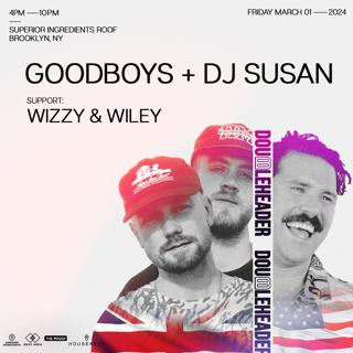 Doubleheader: Dj Susan X Goodboys On The Roof By Gray Area