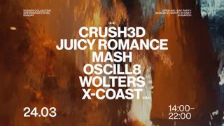 Scenes. Presents X-Coast, Crush3D, Juicy Romance, Wolters + More
