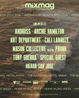 Mixmag Presents: The Miami Music Week Opening Pool Party