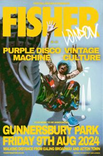 Fisher Plus Special Guests Vintage Culture, Purple Disco Machine + More To Be Announced