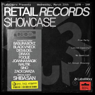 Retail Records Showcase Feat. Shiba San, Black V Neck
