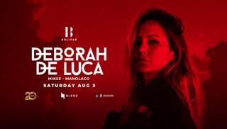 Deborah De Luca I Saturday August 3 I Bolivar