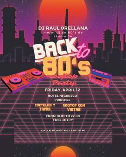 Back To The 80´S Rooftop Party