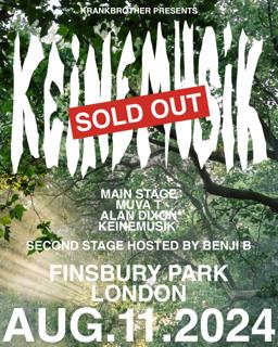 [Sold Out] Krankbrother Presents: Keinemusik