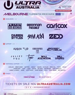 Ultra Australia - Melbourne