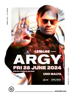 Gringos Presents Argy - 28.06.24 (Eve Of A Public Holiday) - Uno