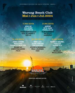 Warung Beach Club With Innellea, Juan Hansen, Emi Galvan