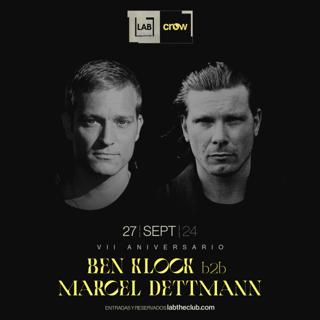 Crow Techno Club Vii Anniversary With Ben Klock B2B Marcel Dettmann