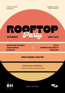 Summer Rooftop Party & Fundraiser