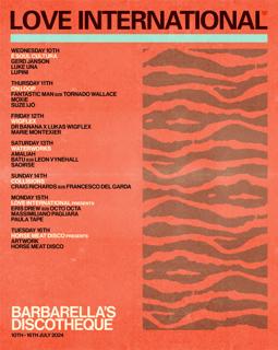 Barbarella'S Discotheque: Waterworks With Saoirse, Batu B2B Leon Vynehall, Amaliah