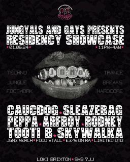 Jungyals And Gays Presents: Residency Showcase