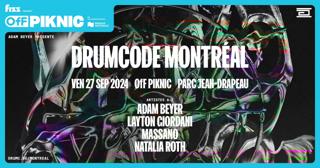 Drumcode - Adam Beyer Au Parc Jean-Drapeau