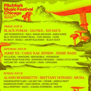 Pitchfork Music Festival Chicago