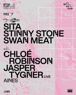 Outopia: Sita · Stinny Stone · Swean Meat / Chloé Robinson · Jasper Tygner Live