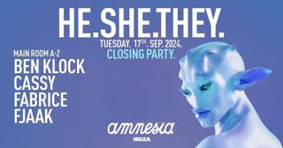 He.She.They. Closing Party