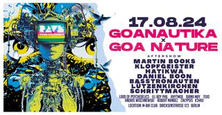 Official Float Aftershow Goanautika X Goa Nature With. Klopfgeister, Martin Books, Lützenkirchen 