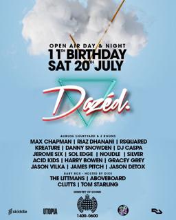 Dazed:11Th Birthday (Open Air 12 Hour Party)