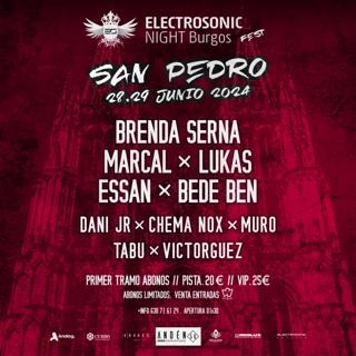 San Pedro 2024 - Electrosonic Night Burgos Fest