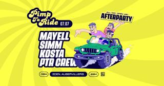 Pimp Ta Ride X Eden: Mayell, Simm, Kosta, Ptr Crew