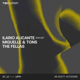 Teksupport: Ilario Alicante, Miguelle & Tons + The Fellas