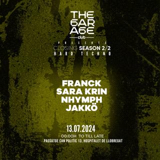 The Garage Presents: Franck + Sara Krin + Nhymph + Jakkö