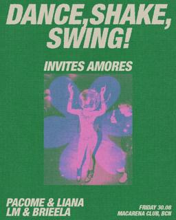 Dance Shake Swing Invites Amores