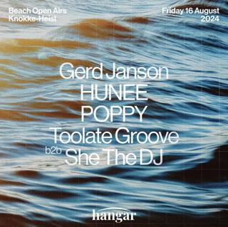 Hangar Invites Gerd Janson & Hunee – On The Beach